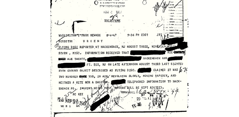 Gizliliği Kaldırılmış FBI Belgesi: Diğer Boyutlardan Yapılan Ziyaretler